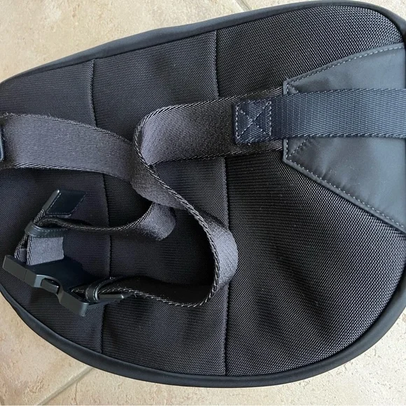 🎒BURBERRY black belt bum bag backpack largo logo sold out retail unisex - Picture 6 of 11